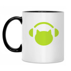 Кружка двухцветная