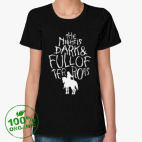 Женская футболка органик