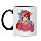 Кружка двухцветная