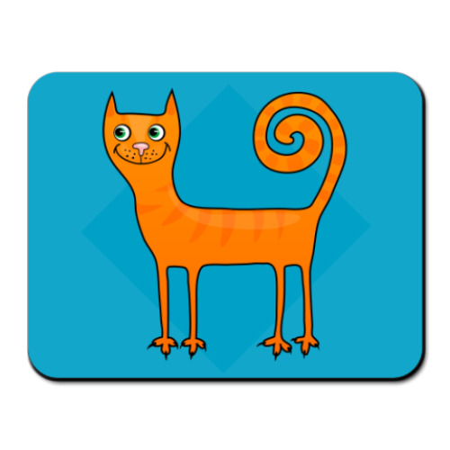 Коврик для мыши с принтом  Кот