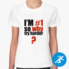 Женская спортивная футболка