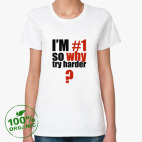 Женская футболка органик