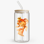 Банка с бамбуковой крышкой