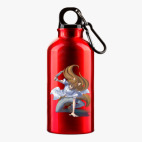 Металлическая бутылка 400 мл UV-DTF