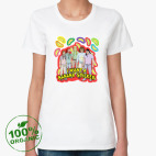 Женская футболка органик