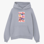 Толстовка худи оверсайз