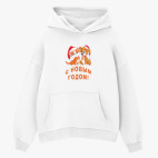 Толстовка худи оверсайз