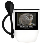 Кружка с ложкой