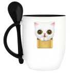 Кружка с ложкой