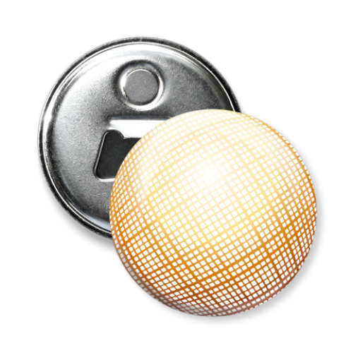 Магнит-открывашка с принтом Шар