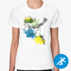 Женская спортивная футболка