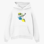 Толстовка худи оверсайз