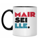 Кружка двухцветная