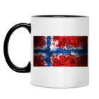 Кружка двухцветная