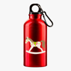 Металлическая бутылка 400 мл UV-DTF