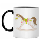 Кружка двухцветная