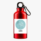 Металлическая бутылка 400 мл UV-DTF