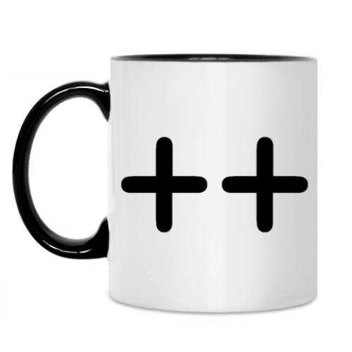 Кружка с принтом C++
