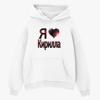 Толстовка худи оверсайз