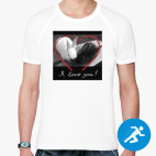 Мужская спортивная футболка