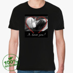 Мужская футболка органик