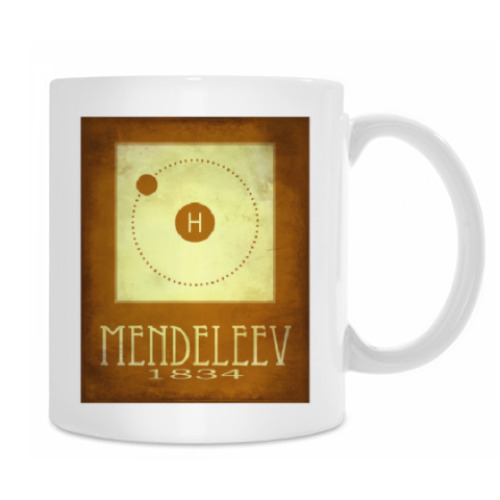 Кружка с принтом Rock-star scientists