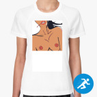 Женская спортивная футболка