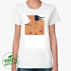 Женская футболка органик