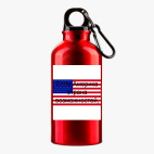 Металлическая бутылка 400 мл UV-DTF