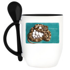 Кружка с ложкой