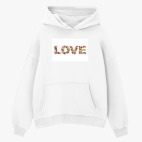 Толстовка худи оверсайз