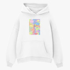 Толстовка худи оверсайз