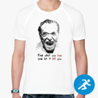 Мужская спортивная футболка