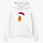 Толстовка худи оверсайз