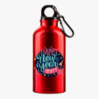 Металлическая бутылка 400 мл UV-DTF