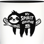 Ленивец моё тотемное животное