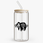 Банка с бамбуковой крышкой