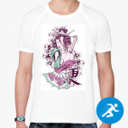 Мужская спортивная футболка