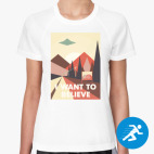 Женская спортивная футболка