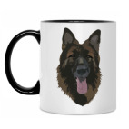 Кружка двухцветная