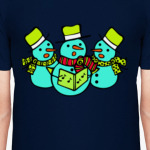 Рождественские снеговики