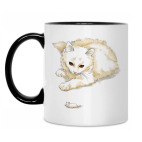 Кружка двухцветная