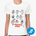 Женская спортивная футболка