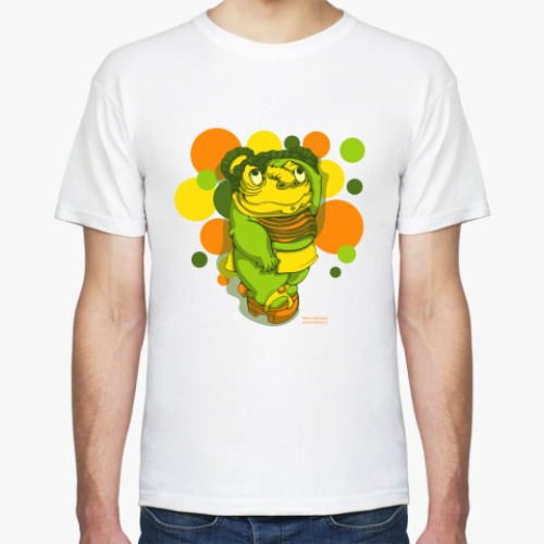 Футболка с принтом Лягушка