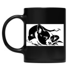 Кружка цветная UV-DTF