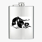 Фляжка стальная