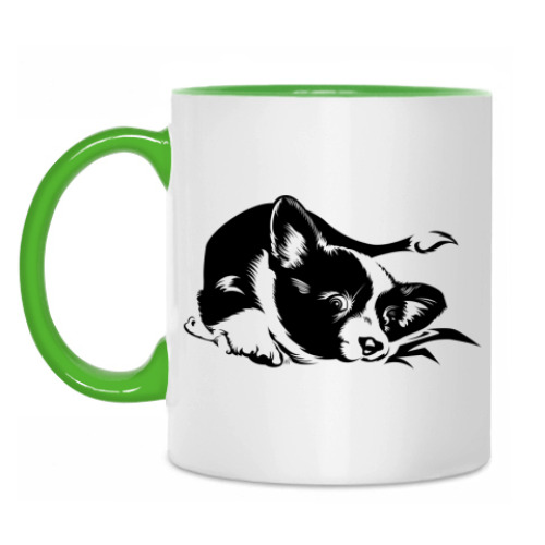 Кружка с принтом 'Любименький щенок'