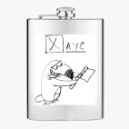 Фляжка стальная