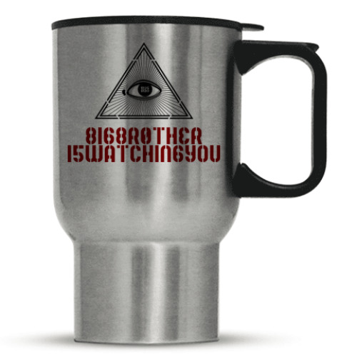 Кружка-термос с принтом 8168ROTHER