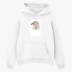 Толстовка худи оверсайз